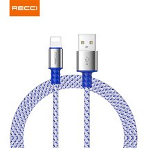 RECCI RTC-N33L Lightning-USB szövet kábel - 2m RECCI RTC-N33L Lightning-USB szövet kábel - 2m