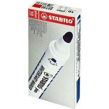 Stabilo Plan 10db/csomag piros gömb hegyű táblafilc