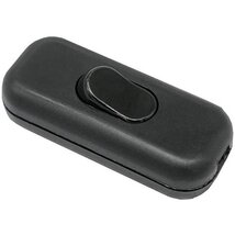 Anco 321256 1-pol. 2A 250V fekete zsinórközi kapcsoló Anco 321256 1-pol. 2A 250V fekete zsinórközi kapcsoló