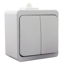 Anco 321347 Junior falon kívüli IP44 fehér csillárkapcsoló Anco 321347 Junior falon kívüli IP44 fehér csillárkapcsoló