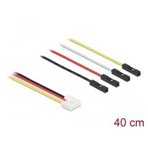 Delock 86949 40cm IOT Grove 4 tűs apa - 4x Jumper anya Arduino lapokhoz átalakító kábel