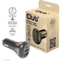 Club3D Notebook / Laptop Car Charger 36 Watt - autós töltő Club3D Notebook / Laptop Car Charger 36 Watt - autós töltő