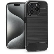 Haffner PT-6859 Apple iPhone 15 Pro Carbon fekete szilikon hátlap Haffner PT-6859 Apple iPhone 15 Pro Carbon fekete szilikon hátlap