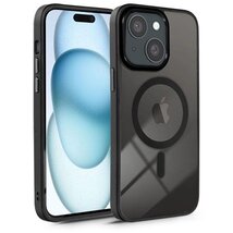 Haffner PT-6835 Apple iPhone 15 Plus Edge Mag Cover fekete/átlátszó szilikon hátlap Haffner PT-6835 Apple iPhone 15 Plus Edge Mag Cover fekete/átlátszó szilikon hátlap