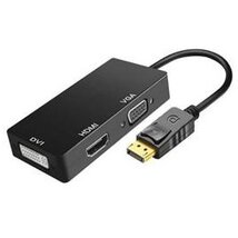 BLACKBIRD 3in1 Dokkoló Displayport - VGA, HDMI, DVI BLACKBIRD 3in1 Dokkoló Displayport - VGA, HDMI, DVI