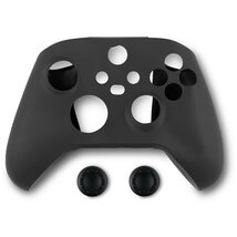 Spartan Gear XBOX Series X/S kontroller szilikon skin fekete + thumb grips