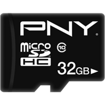 PNY 32GB microSDHC Performance Plus Class 10 + adapterrel
