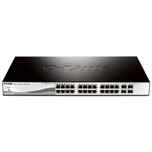 D-LINK Switch 24x1000Mbps (24xPOE) + 4xGigabit kombó SFP Menedzselhető Rackes, DGS-1210-28P/E D-LINK Switch 24x1000Mbps (24xPOE) + 4xGigabit kombó SFP Menedzselhető Rackes, DGS-1210-28P/E