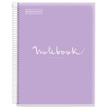 Miquelrius Emotions A5 PP 120 lapos levendula vonalas spirálfüzet Miquelrius Emotions A5 PP 120 lapos levendula vonalas spirálfüzet