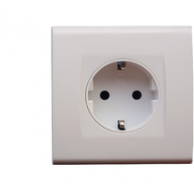 Anco 321099 Evian 1-es fehér földelt dugalj Anco 321099 Evian 1-es fehér földelt dugalj