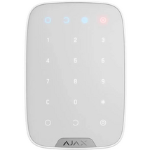 AJAX Keypad WH vezetéknélküli érintés vezérelt fehér kezelő