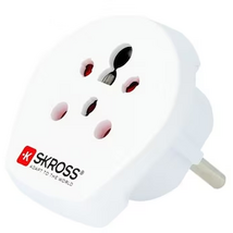 Skross SKR-INDISRDENTOEU Adapter Ind/Isr/Den to EU csatlakozóaljzat Skross SKR-INDISRDENTOEU Adapter Ind/Isr/Den to EU csatlakozóaljzat