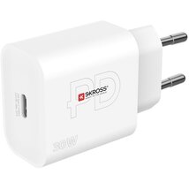 Skross 30W PD USB C fehér gyorstöltő