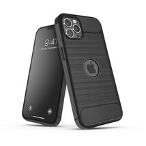 Haffner PT-6527 iPhone 14 Pro Max fekete szilikon hátlap