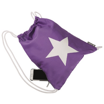 Pagna Trend 46x36cm vászon lila tornazsák