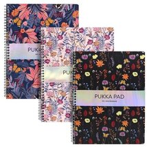 Pukka Pad Jotta Pad Bloom A4 160 oldalas vonalas spirálfüzet Pukka Pad Jotta Pad Bloom A4 160 oldalas vonalas spirálfüzet