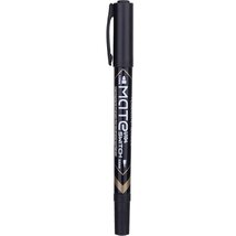 Deli Mate 2:1 0,5-1,0 mm fekete kétvégű alkoholos marker