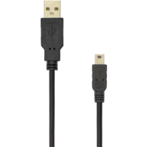 SBOX Kábel, CABLE USB A Male - MINI USB Male 2 m