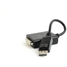 Gembird A-DPM-DVIF-03 DisplayPort to Dual-Link DVI-I (24+5) Adapter Cable Black Gembird A-DPM-DVIF-03 DisplayPort to Dual-Link DVI-I (24+5) Adapter Cable Black