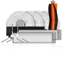 EZVIZ RS2 robotporszívó gyári tartozék csomag gördülő kefe + HEPA filter + felmosó rongy + élkefe