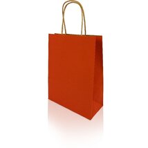 Bong h-GREEN L 32x42x15cm piros papírtáska