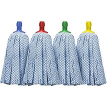 Vileda Supermop Monoclick kék antibakteriális mop fej