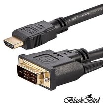 BLACKBIRD Kábel HDMI male to DVI 24+1 male kétirányú, 1m BLACKBIRD Kábel HDMI male to DVI 24+1 male kétirányú, 1m