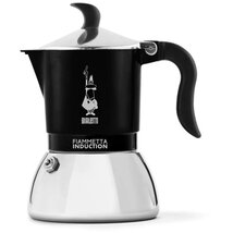 Bialetti Fiammetta fekete 2 személyes indukciós kotyogós kávéfőző Bialetti Fiammetta fekete 2 személyes indukciós kotyogós kávéfőző