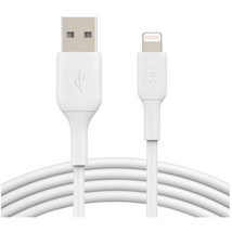 Belkin BoostCharge Lightning to USB-A Cable 2m White