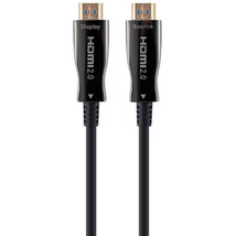 Gembird CCBP-HDMI-AOC-50M-02 Active Optical AOC High speed HDMI cable with Ethernet AOC Premium Series 50m Black Gembird CCBP-HDMI-AOC-50M-02 Active Optical AOC High speed HDMI cable with Ethernet AOC Premium Series 50m Black