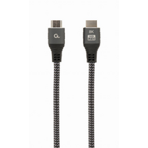 Gembird CCB-HDMI8K-2M Ultra High Speed HDMI cable with Ethernet 8K Select Plus Series 2m Grey Gembird CCB-HDMI8K-2M Ultra High Speed HDMI cable with Ethernet 8K Select Plus Series 2m Grey