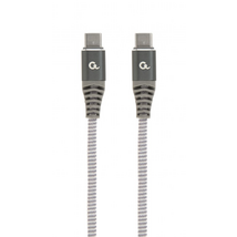 Gembird CC-USB2B-CMCM60-1.5M 60W Type-C Power Delivery (PD) Premium Charging & Data cable 1,5m Grey Gembird CC-USB2B-CMCM60-1.5M 60W Type-C Power Delivery (PD) Premium Charging & Data cable 1,5m Grey
