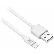 ACT AC3011 USB to Lightning charging/data cable 1m White
