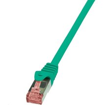 Logilink CQ2065S 3m Cat6 S/FTP dupla árnyékolású zöld patch kábel