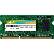 Silicon Power 4GB DDR3 1600MHz notebook RAM - SP004GBSTU160N02