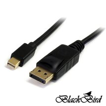 BLACKBIRD Kábel Displayport 1.2 male to Mini Displayport 1.2 male 60Hz, 2m BLACKBIRD Kábel Displayport 1.2 male to Mini Displayport 1.2 male 60Hz, 2m