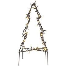 Emos DCZW05 fém 50 cm kültéri és beltéri meleg fehér LED karácsonyfa Emos DCZW05 fém 50 cm kültéri és beltéri meleg fehér LED karácsonyfa