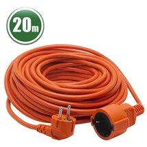 Hálózati lengő hosszabító (20502OR), 20m, narancs Hálózati lengő hosszabító (20502OR), 20m, narancs