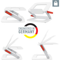 LEITZ, Laptop állvány, állítható, "Ergo", fehér