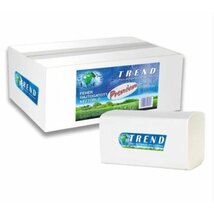 Trend Soft Premium V 2rétegű 150 lap 20 csomag/doboz hajtogatott kéztörlő Trend Soft Premium V 2rétegű 150 lap 20 csomag/doboz hajtogatott kéztörlő