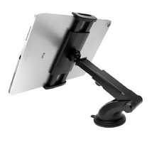 FIXED Universal tablet holder Tab XL with long suction cup glass or dashboard all 7-13 inch tablets FIXED Universal tablet holder Tab XL with long suction cup glass or dashboard all 7-13 inch tablets