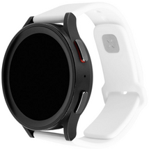 FIXED Silicone Sporty Strap Set with Quick Release 22mm for smartwatch White