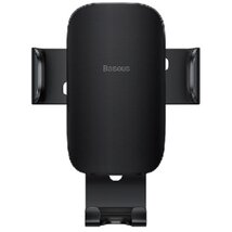 Baseus Metal Age SUJS000001 szellőzőrácsra Fekete Gravitációs autós telefontartó