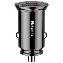 Baseus CCALL-YS01 A+C Dual PD3.0 QC4.0 30W fekete autós töltő