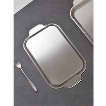 TOO KT-306 Fémtálca fogóval 45.5 x 27.5 x 1 cm