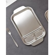 TOO KT-302 Fémtálca fogóval 45.5 x 27.5 x 1 cm