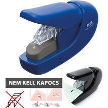 Plus Japan mini kapocsnélküli kék tűzőgép