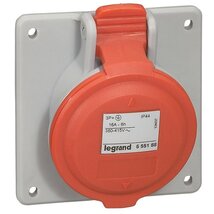 Legrand 555189 P17 Tempra PRO Dafbe-164k06 m400V IP44 döntött aljzat Legrand 555189 P17 Tempra PRO Dafbe-164k06 m400V IP44 döntött aljzat