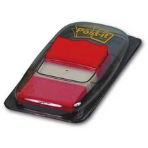 3M Post-it 680-1 25x43mm öntapadós 50lapos piros jelölőcímke 3M Post-it 680-1 25x43mm öntapadós 50lapos piros jelölőcímke