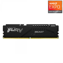 KINGSTON FURY Memória DDR5 8GB 6000MHz CL30 DIMM Beast Black EXPO KINGSTON FURY Memória DDR5 8GB 6000MHz CL30 DIMM Beast Black EXPO